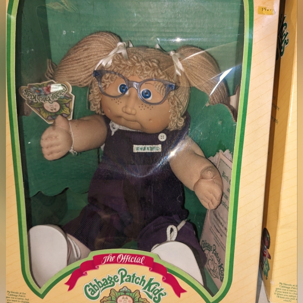 Authentic 1983 Cabbage patch Doll- New in Box- As is